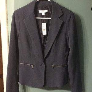 New York & Company Blue/charcoal blazer